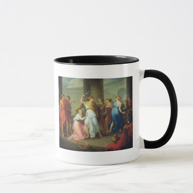 Achilles kände igen, 1799 mugg (Höger)