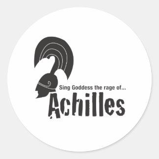 Achilles Runt Klistermärke