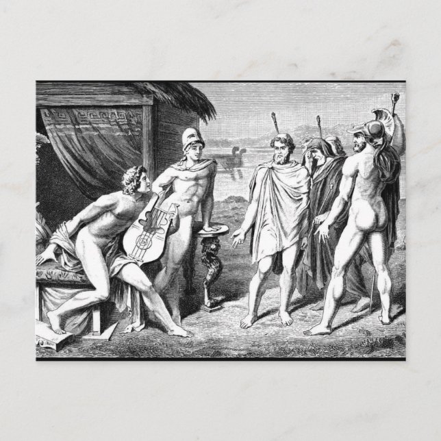 Achilles Vykort (Framsida)