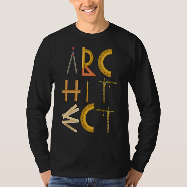 Achitect-typ av strukturarkitektur i Verktyg T Shirt (Framsida)
