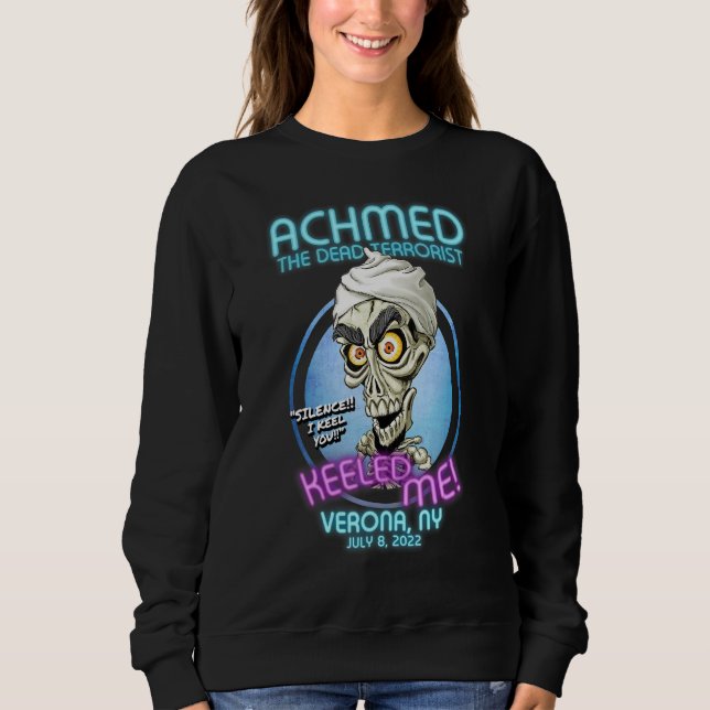 Achmed The Dead Terrorist Verona Ny 2022 T Shirt (Framsida)