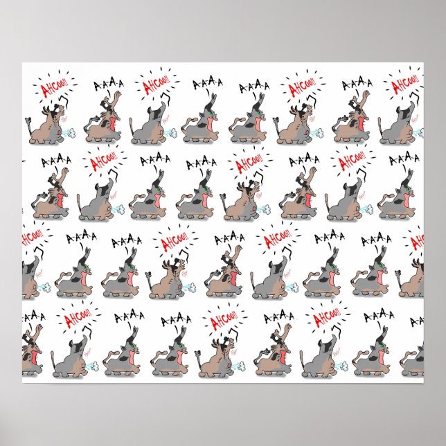 ACHOO! Kat +1 Poster (Framsidan)