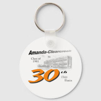 ACHS 30:e klassåterföreningslogotyp Nyckelring