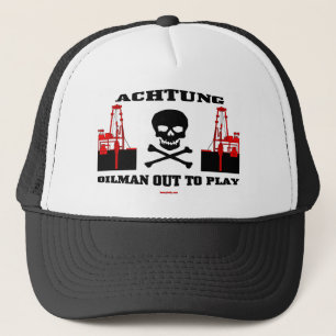 Achtung Oilman ut som leker, oilfieldlock Keps