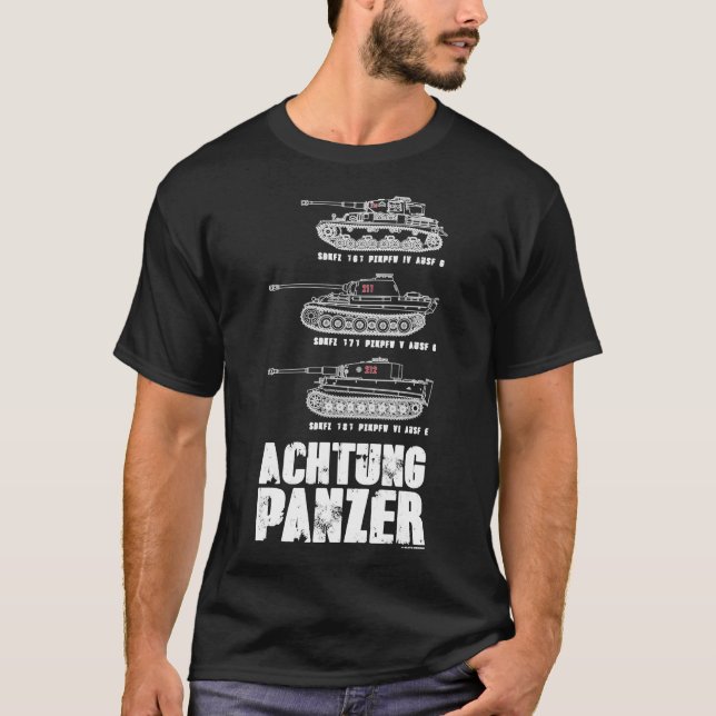 ACHTUNG PANZER Essential T-Shirt (Framsida)