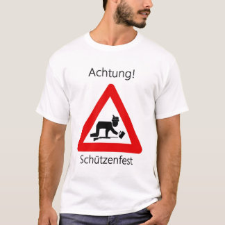Achtung! Schutzenfest Tee Shirt