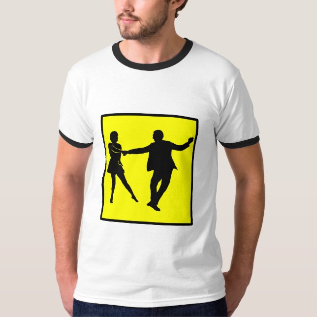 Achtung! West Coast Swing Tee (Framsida)
