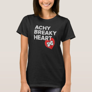 Achy Breaky Heart-gåva för Music Älskare Premium T Shirt