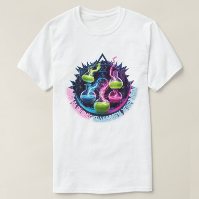 Acid Alchemy - Omforma din vy T Shirt (Design framsida)