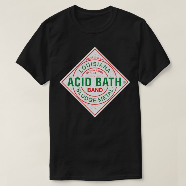 Acid Bath Band TShirt - 3 T Shirt (Design framsida)