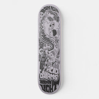 Acid Dreams i Måne Light Skateboard Bräda 19,5 Cm