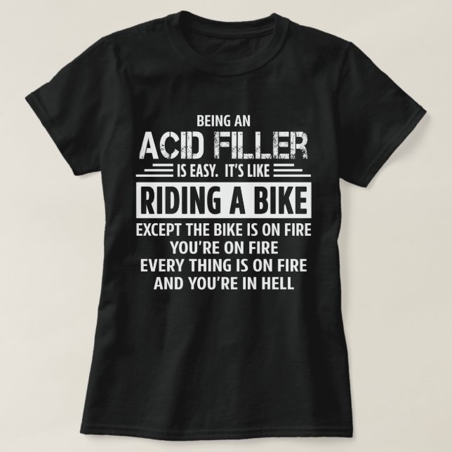 Acid Filler T Shirt (Design framsida)