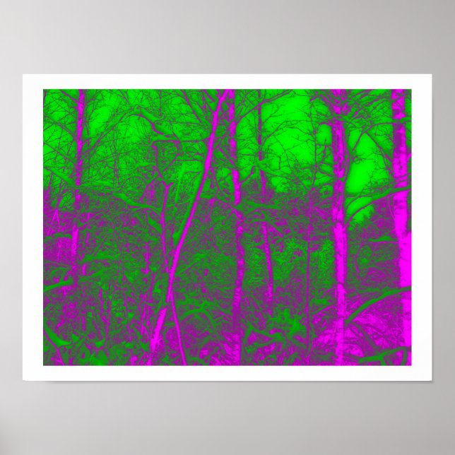 Acid Forest Poster (Framsidan)