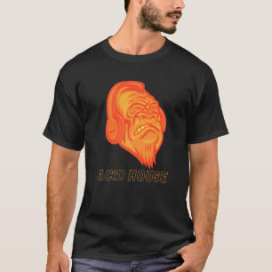 Acid House Gorilla Edm Music Festival Rave Dubstep T Shirt