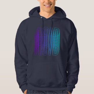 Acid House Vaporwave Techno House Music EDM Älskar Hoodie