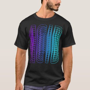 Acid House Vaporwave Techno House Music EDM T Shirt
