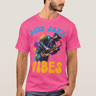 Acid Jazz Musician Jazz Player Music Älskare I Kär T Shirt