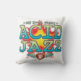 Acid Jazz Soul Cushion Kudde