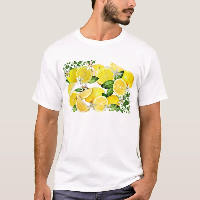 Acid Lemons från Kalabrien T Shirt (Framsida)