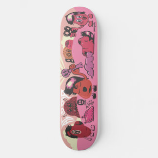 Acid Pop 2 Old School Skateboard Bräda 18 Cm