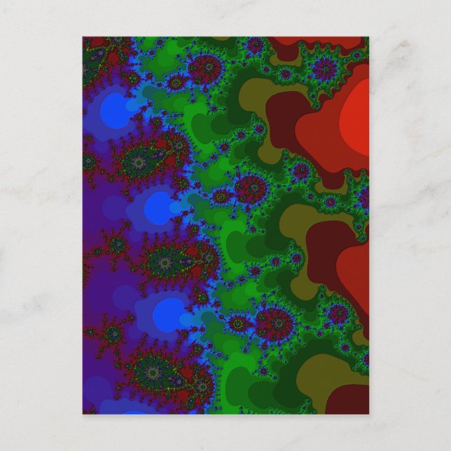 "Acid Rain" ~ Art Print Postcard Vykort (Framsida)