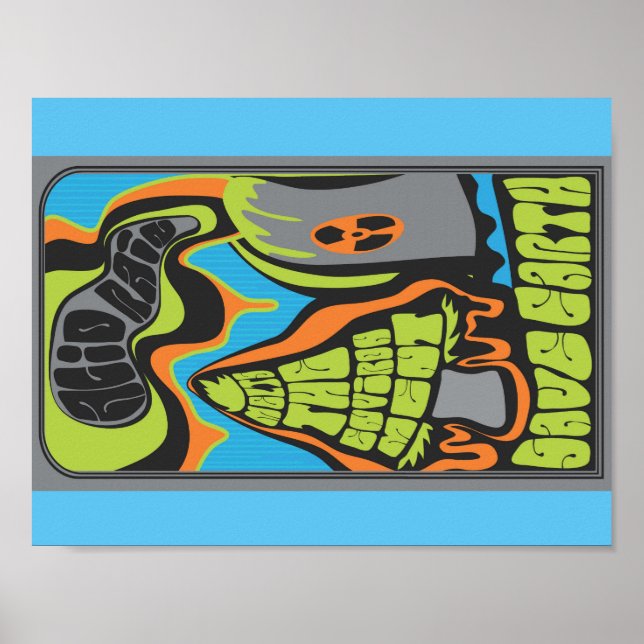 Acid Rain Poster (Framsidan)