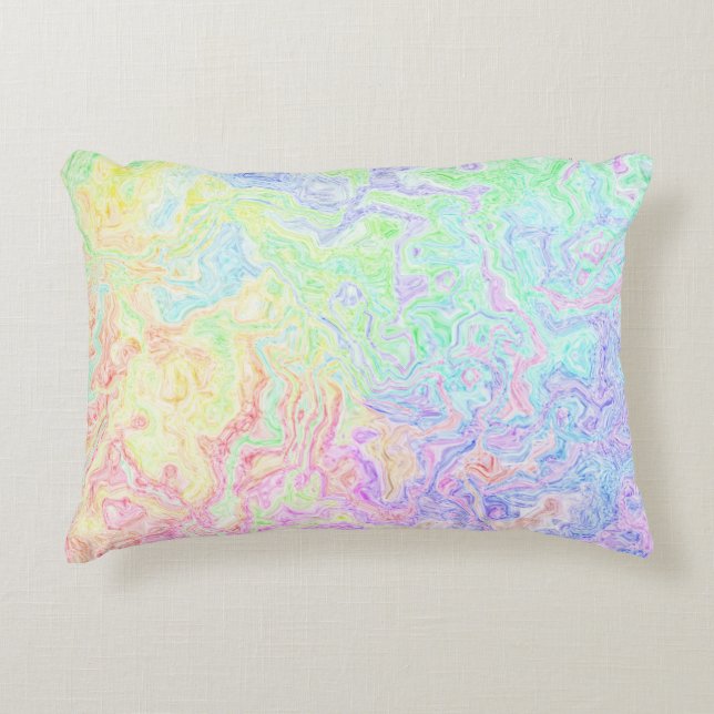 Acid Resa Swirls Prydnadskudde (Framsidan)