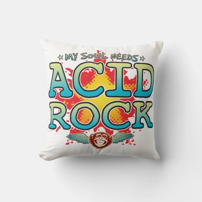 Acid Sten Soul Cushion Kudde (Framsida)