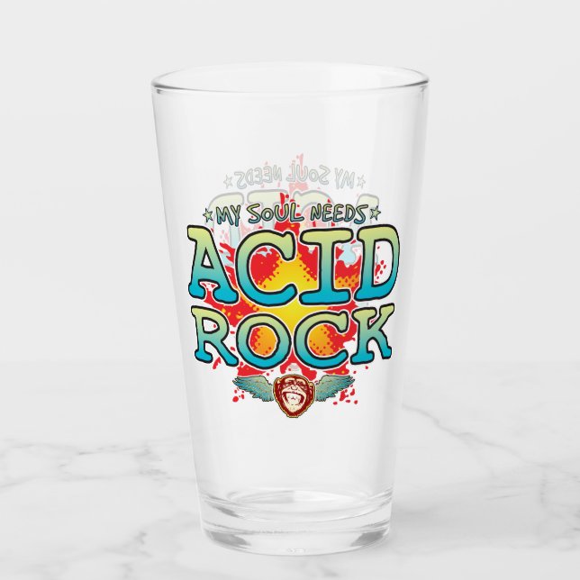 Acid Sten Soul Glass Tumbler Glaskopp (Framsida)