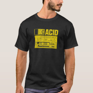 Acid TB303 Bass Distortion Pedal Analog Synthesize T Shirt