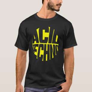 Acid Techno Circle Rave DJ 303 Festival Electronic T Shirt