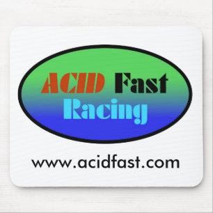 ACIDFast tävlings- mousepad Musmatta