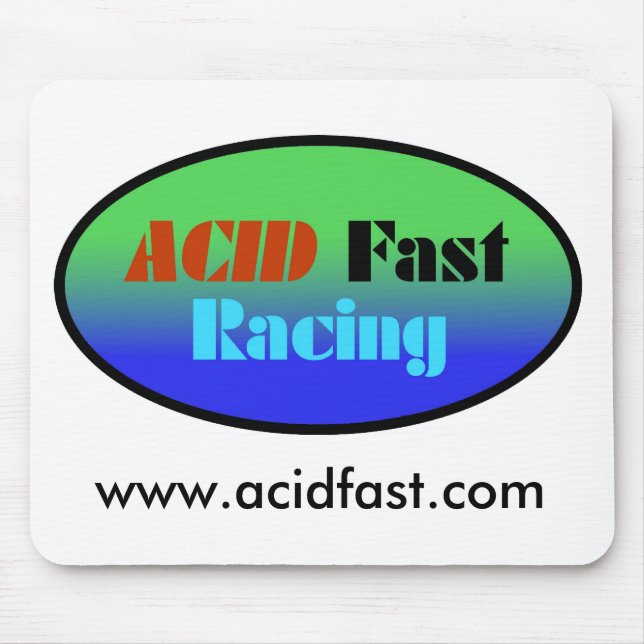 ACIDFast tävlings- mousepad Musmatta (Framsidan)