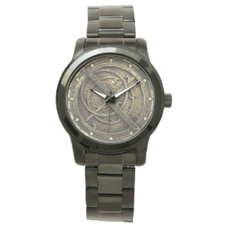 Acient astrolabe watch armbandsur