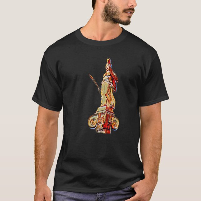 Acient Grekiska statens Abstrakt Lärare 21 T Shirt (Framsida)