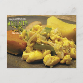 Ackee fruktstuvning vykort
