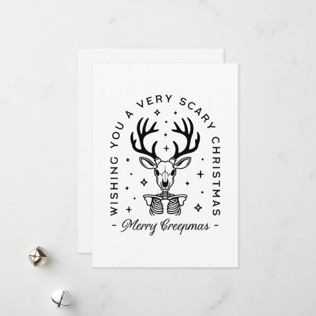 Äckelkrämer, läsklädsäd, estetiskt julkort (Fram/Back In Situ)