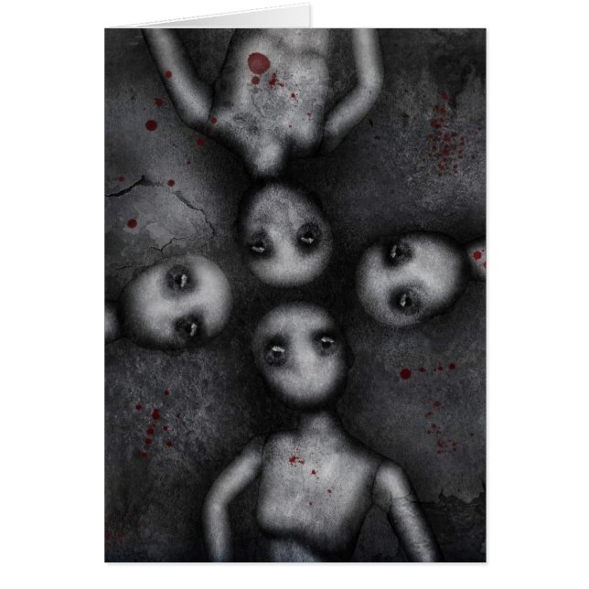 Äckelnation Hälsningskort (Framsidan)