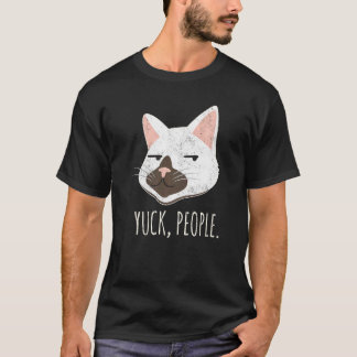 Äckliga människor Katt Kattmamma Älskar katter K T Shirt