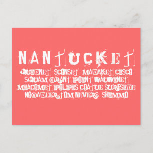 ACKnoKnowledge Nantucket Ställe Vykort