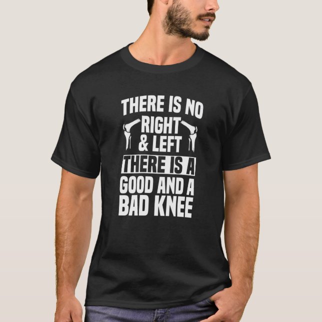 ACL Kirgery Knee Reconstruction Restruction Orthop T Shirt (Framsida)