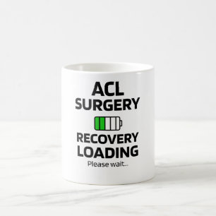 ACL-kirurgi ACL Knee Survivor Kaffemugg