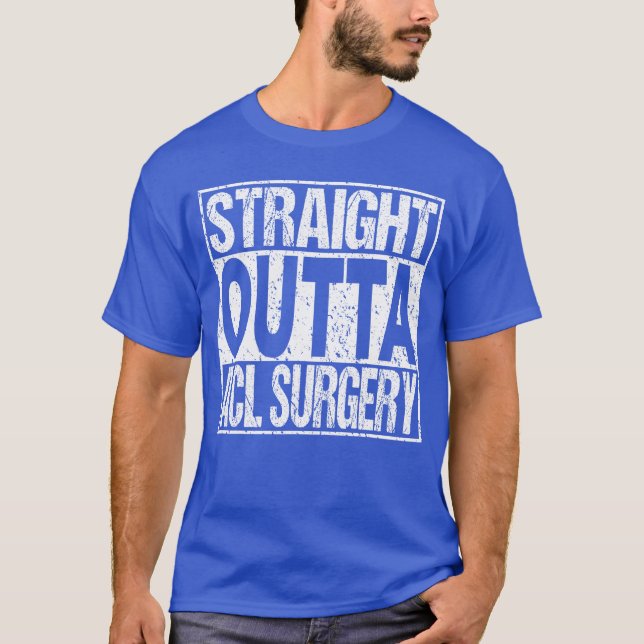 ACL-kirurgi Knäbyte Återhämtning Roligt Present f T Shirt (Framsida)