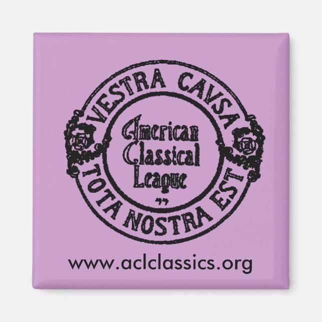 ACL-magnet (kvadrat) Magnet (Framsidan)