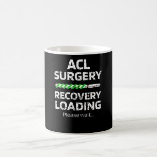 ACL Surgery Recovery ACL Knee Survivor Kaffemugg