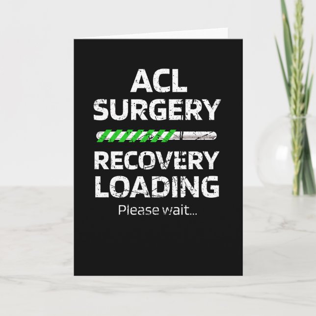 ACL Surgery Recovery | ACL Knee Survivor Kort (Framsida)