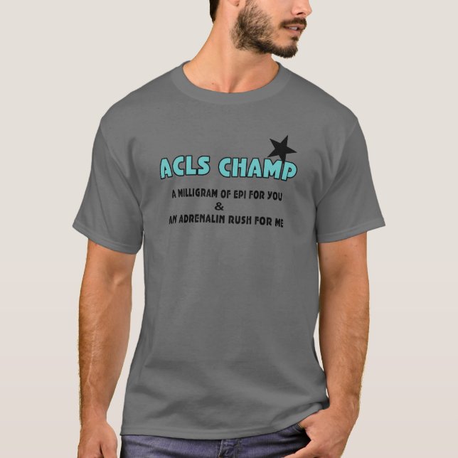 ACLS-mästare T-shirt (Framsida)
