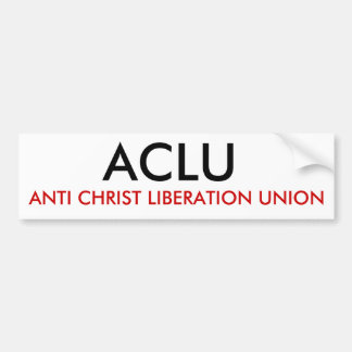 ACLU ANTI KRISTUSBEFRIELSEUNION BILDEKAL