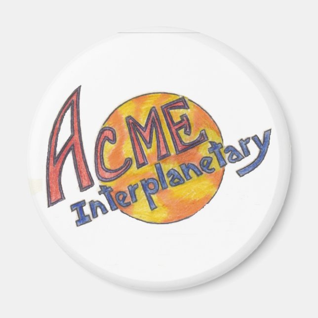ACME-Interplanetär magnet (Framsidan)