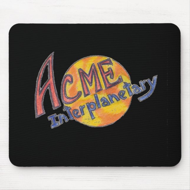 ACME - Interplanetärt munstycke Musmatta (Framsidan)